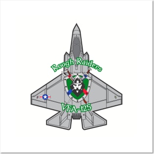 F-35C Lightning II - Rough Raiders Posters and Art